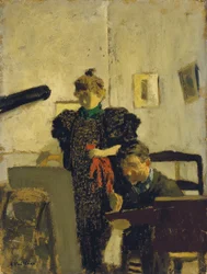 Vallotton chez les Natansons, 1897