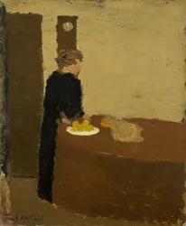 Femme en noir