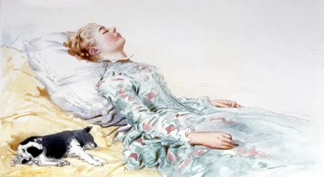 La Belle au bois dormant. Conte de Charles Perrault. Illustration d