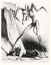 Illustration pour Le Diable Amoureux, 1845