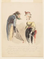 La salutation au bal masqué