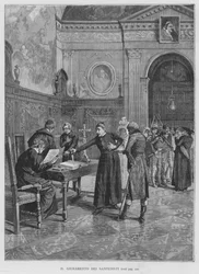 Le serment des Sanfedistes (gravure)