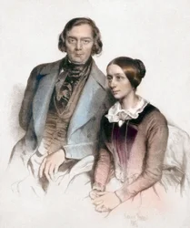 Robert et Clara Schumann