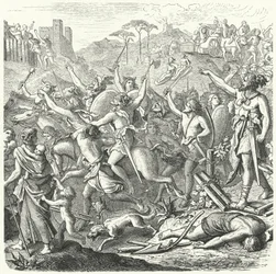 Invasion du territoire romain par les Cimbres, fin du IIe siècle av. J.-C.