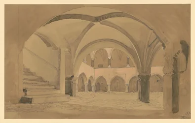 Cour du château à Heilsberg