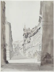 Rue à Hradčany, Prague