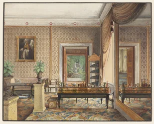 Le cabinet de travail du prince Charles de Prusse