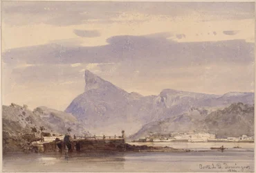 Vue du port de Santo Domingo