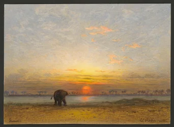 Coucher de soleil au Siam