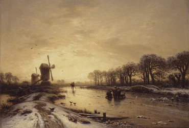 La forêt de la Sprée en hiver