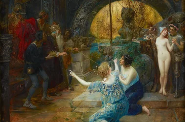 La Fontaine de Jouvence, vers 1890