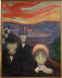 Anxiété (huile sur toile)