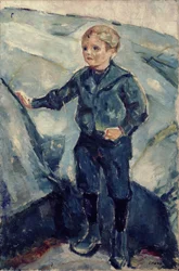 Garçon en bleu