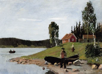 Paysage côtier, 1881