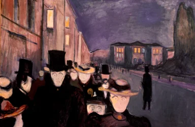 Soir sur Karl Johan, 1892