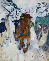 Cheval au galop