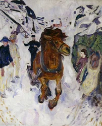 Cheval au galop