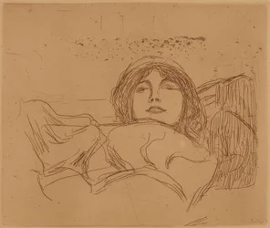 Jeune femme. 1896