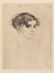 Tête de femme