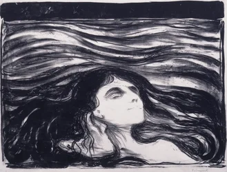 Amants dans les vagues