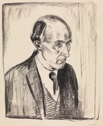 Portrait du compositeur Frederick Delius 1862-1934, 1920