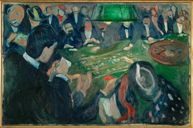 Roulettetable (huile sur toile)