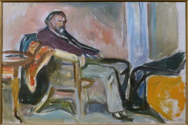 Autoportrait après la grippe