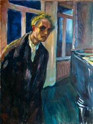 Autoportrait ou Homme marchant la nuit (1923-1924)