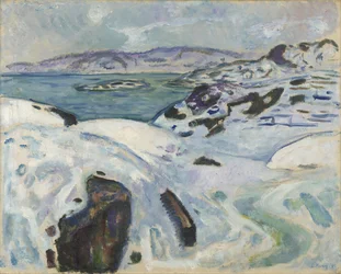Hiver sur le fjord