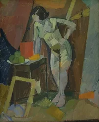 Femme nue debout
