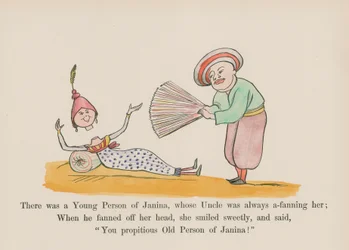 Il y avait une jeune personne de Janina, dont l