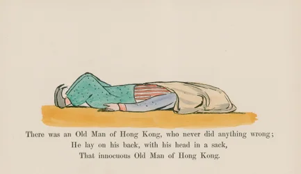 Il y avait un vieil homme de Hong Kong, qui n