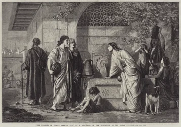 Les parents du Christ le cherchant