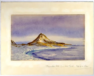 Observation Hill depuis Hut Point, 1911