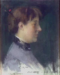 Portrait de Beatrice Crawhall, 1886