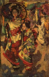Deux geishas