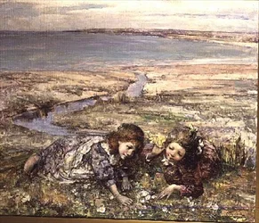 Deux filles sur une plage