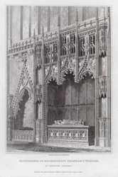 Monuments des archevêques Peckham et Warham, dans la cathédrale de Canterbury