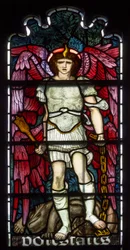 Cambridge, Chapelle du Jesus College, Morris & Co., Edward Burne-Jones, Potestates, 1873