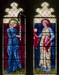 Oxford Harris Manchester College, Morris & Co., Edward Burne-Jones, Liberté et Vérité, 1895