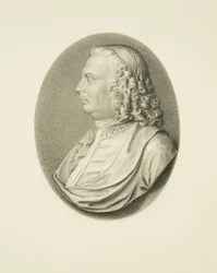 Copie de médaillon en ivoire du Dr Samuel Pye