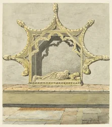 Tombe de Maurice, 7e Comte de Berkeley dans la Cathédrale de Bristol