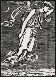 Psyché attendant Cupidon