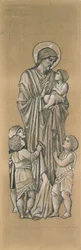Le Christ bénissant les petits enfants