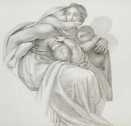Mère et trois enfants