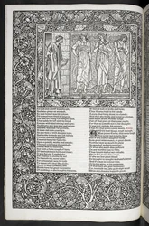 Les œuvres de Geoffrey Chaucer nouvellement imprimées avec des illustrations de Sir Edward Burne-Jones