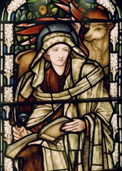 Birmingham, St Martin In The Bull Ring, Saint Luc