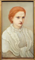 Portrait de la suffragette Lady Frances Balfour (1858-1931)