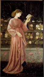 Représentation de la princesse Sabra, fille du roi