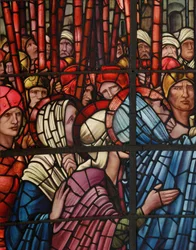 La Fenêtre de la Crucifixion (détail)